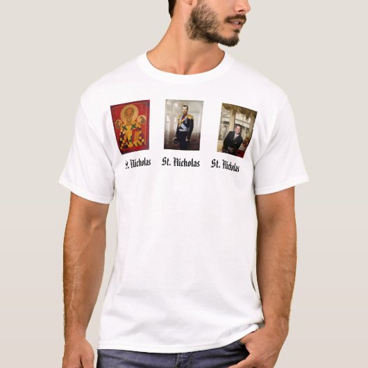 T-shirt Tsar Nicholas II, nick-photo2, grk-icon3-wmaste… (Devant)