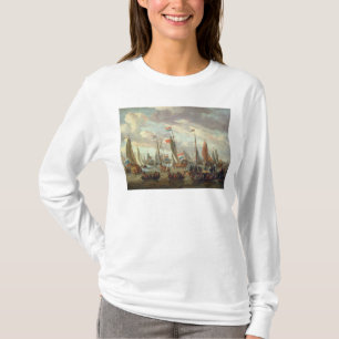 T-shirt Tsar Peter I Angleterre de visite en janvier 1698