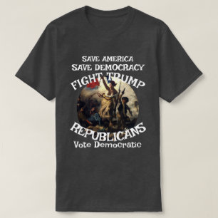 T-shirt Tsar Rue menteur Trump Parti républicain États-Uni