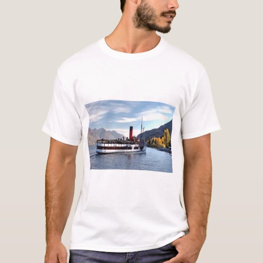 T-shirt TSS Earnslaw vapeur 1912 (Devant)