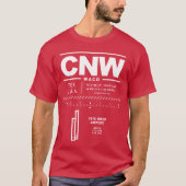 T-shirt TSTC Waco Airport CNW (Devant)