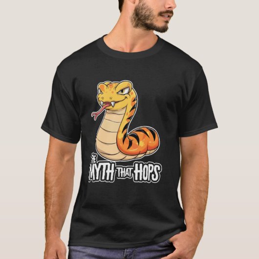 T-shirt Tsuchinoko Créature Légendaire Folklore Cryptozool (Devant)
