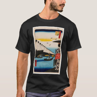 T-shirt Tsukudajima depuis le pont Eitai, n° 4 dans une ce