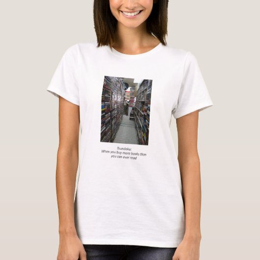 T-shirt Tsundoku (Devant)