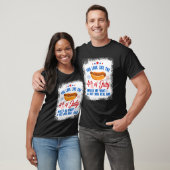 T-shirt Tu As L'Air 4 juillet Me Fait Vouloir Un Chien Cha (Unisexe)