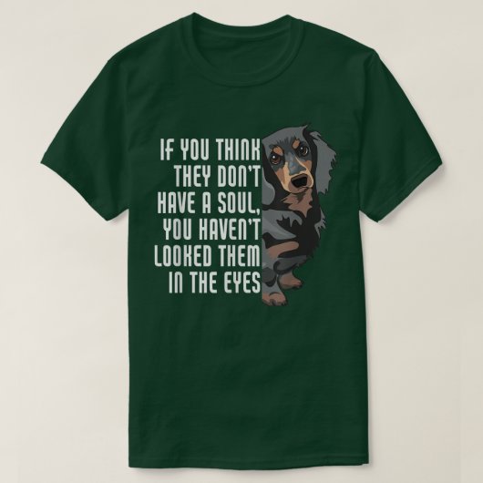 T-shirt Tu Crois Qu'Ils Ne Soul Weenie Maman Dog Papa Dog  (Design devant)
