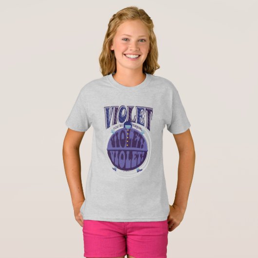 T-shirt Tu deviens Violet, Violet ! (Devant entier)
