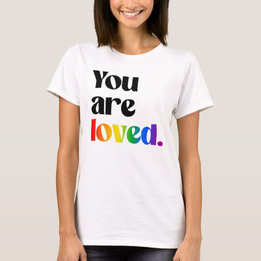 T-shirt Tu es aimé (Devant)