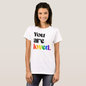 T-shirt Tu es aimé (Devant entier)