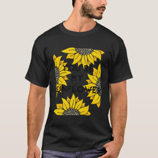 T-shirt Tu Es Ma Fleur Jaune