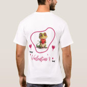 T-shirt Tu Es Ma Saint Valentin ? - Désir (Dos)
