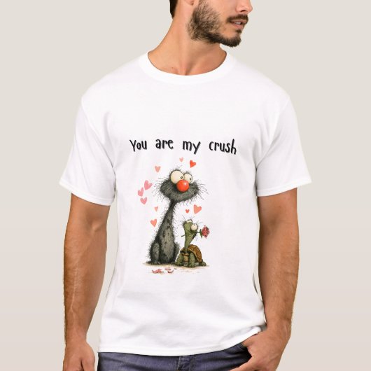 T-shirt Tu es mon écrasé (Devant)