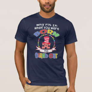 T-shirt Tu Es Né Pour Devenir Sensibilisation sur l'autism
