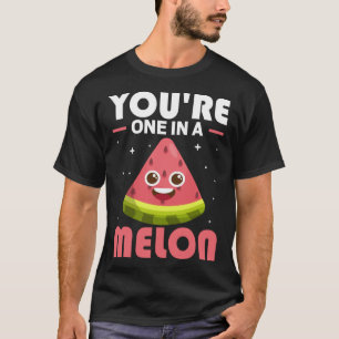 T-shirt Tu es un dans un costume de pastèque Melon