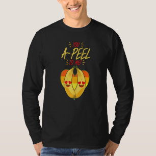 T-shirt Tu es un pelage pour moi Femmes Banane Jaune Fruit