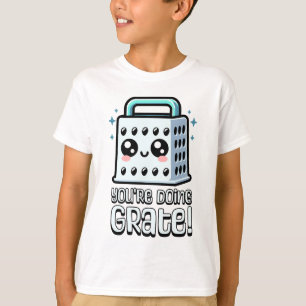 T-shirt Tu fais Grate ! Pâte de gratte au fromage mignon