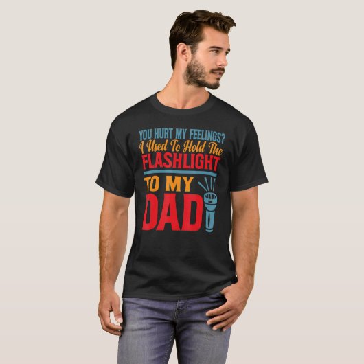 T-shirt Tu M'As Blessé Mes Sentiments, J'Avais L'Habitude  (Devant entier)