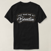 T-shirt Tu m'as eu à Boudin (Design devant)