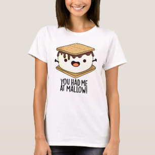 T-shirt Tu M'As Eu À La Guimauve Blague Drôle De Smore