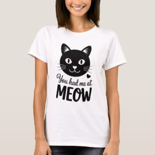 T-shirt Tu m'as eu à Miaou - femmes drôles
