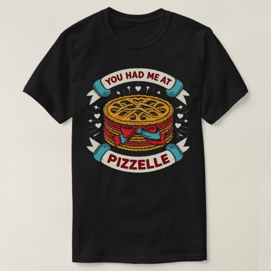 T-shirt Tu M'As Eu À Pizzelle (Design devant)