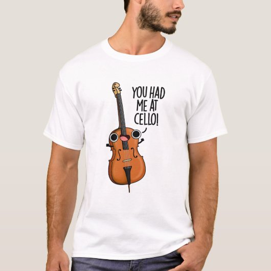 T-shirt Tu M'As Eu Au Cello Funny Music Pun (Devant)
