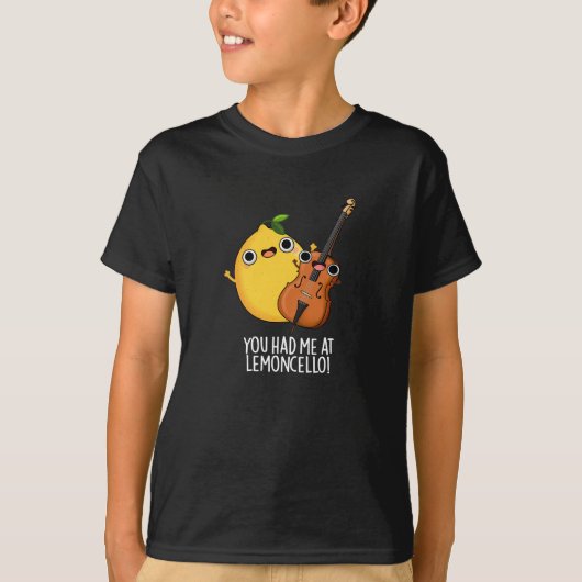 T-shirt Tu M'As Eu Au Citron-violoncelle Drôle Boisson Pun (Devant)