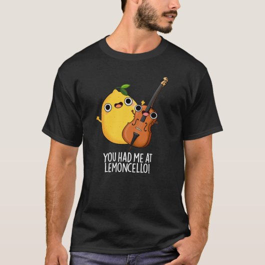 T-shirt Tu M'As Eu Au Citron-violoncelle Drôle Boisson Pun (Devant)