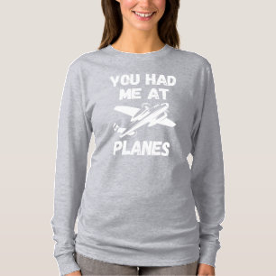 T-shirt Tu m'as eu dès les avions Typographie, Guerre 14-1