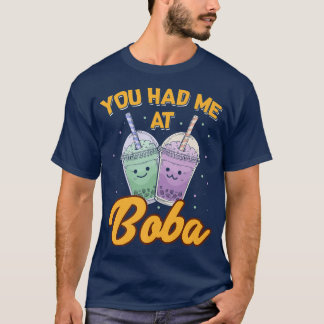 T-shirt Tu M'As Fait Boire À Boba Tea Lover À La Tasse De