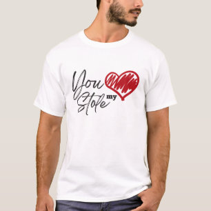 T-shirt Tu M'As Volé Le Coeur