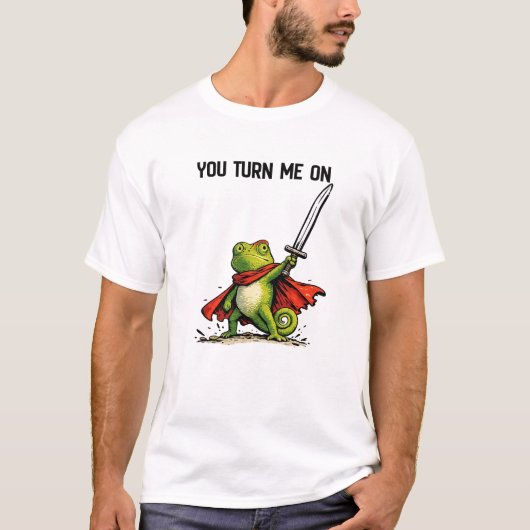 T-shirt Tu me fais allumer (Devant)