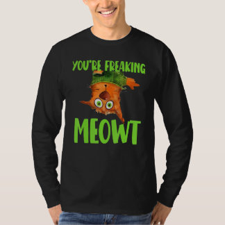 T-shirt Tu me fais complètement paniquer ! Amateur de chat