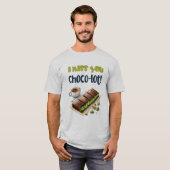 T-shirt Tu Me Manques Du Choco-lot ! - Chocolat Kunafa Wor (Devant entier)