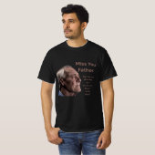 T-shirt Tu me manques père (Devant entier)