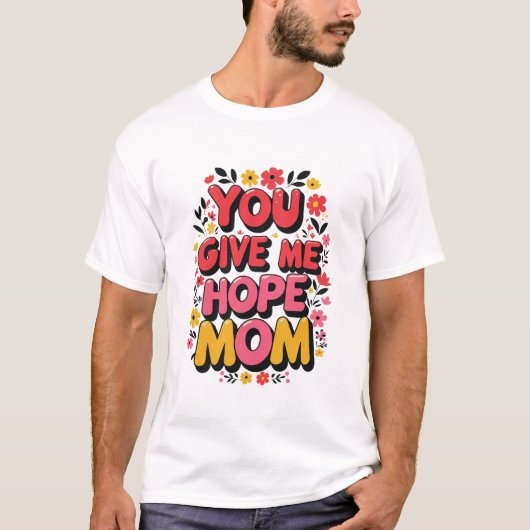 T-shirt Tu M'Es, Maman (Devant)