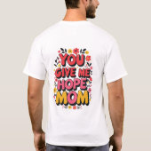 T-shirt Tu M'Es, Maman (Dos)