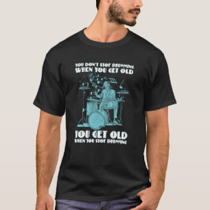 T-shirt Tu n'arrêteras pas de fumer quand tu deviens vieu