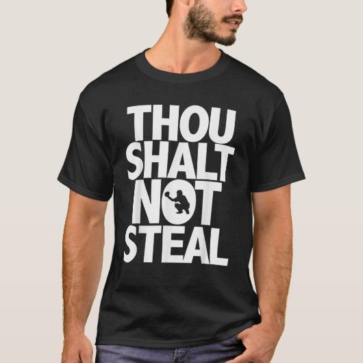 T-shirt Tu N'As Pas Volé Le Baseball (Devant)