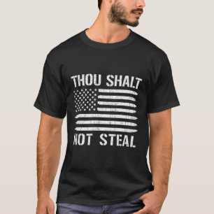 T-shirt Tu N'As Pas Volé Le Drapeau Américain De Baseball