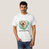 T-shirt Tu ne marcheras jamais seul parce que je marcherai (Devant entier)
