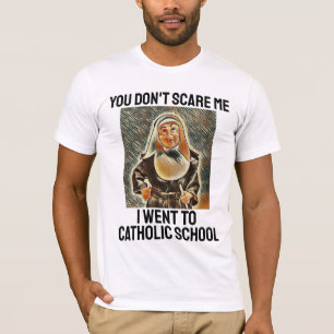 T-SHIRT TU NE ME CRAINS PAS QUE JE SOIS ALLÉ À L'ÉCOLE CAT