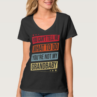 T-shirt Tu ne peux pas me dire quoi faire Tu n'es pas mon