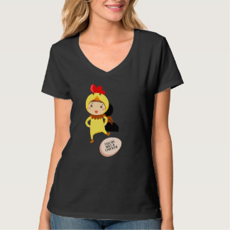 T-shirt Tu n'es pas un poulet Blagues animales
