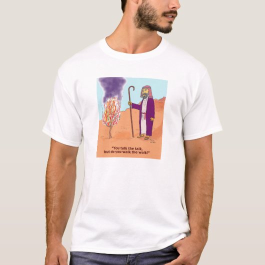 T-shirt "Tu parles, mais tu marches ?" (Devant)