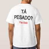 T-shirt Tu Pesé La fait Ait chevroté Si grand M (Dos)