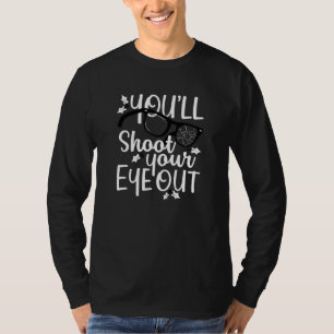 T-shirt Tu te creveras un œil gamin Famille appariée Chri