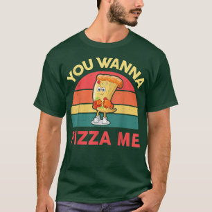 T-shirt Tu Veux Pizza Me Hommes Femmes Enfants Drôle Itali
