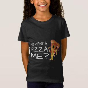 T-Shirt Tu Veux Une Pizza Me Drôle Pizza