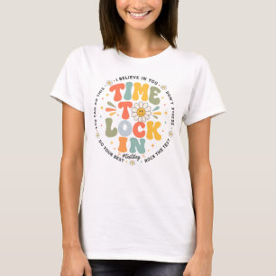 T-shirt Tu Y Es Jour D'examen Évaluation Étatique Moment D